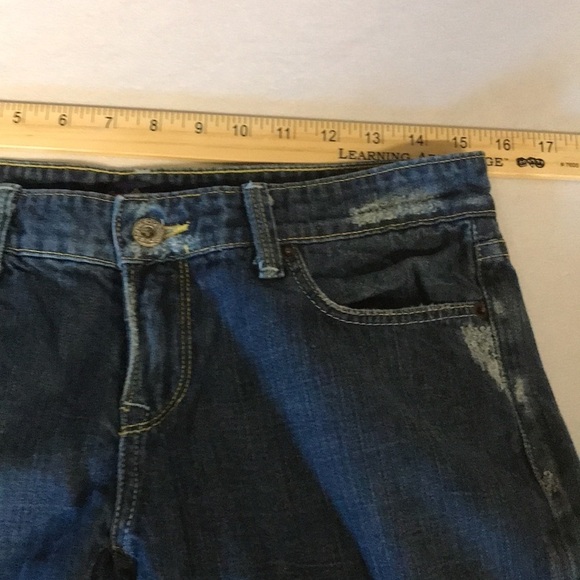 People 4 peace women’s boot cut jeans size 28 low rise made in USA - Picture 13 of 15